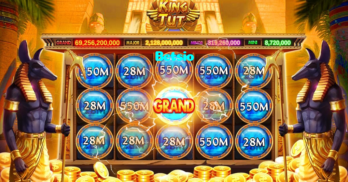 Betsio casino presented on mobile device in Pakistan with slots and live games